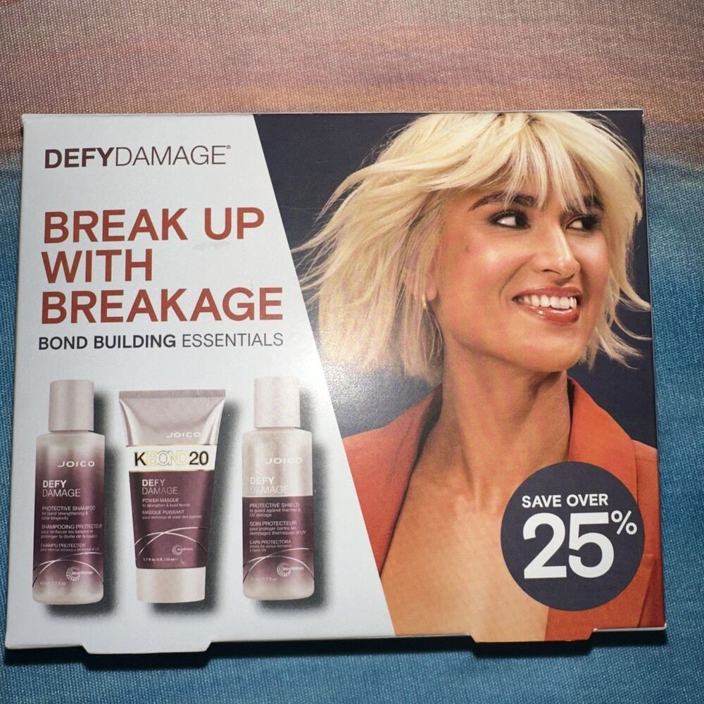 Joico Defy Damage Bond-Building Hair 3 pc Essentials Kit